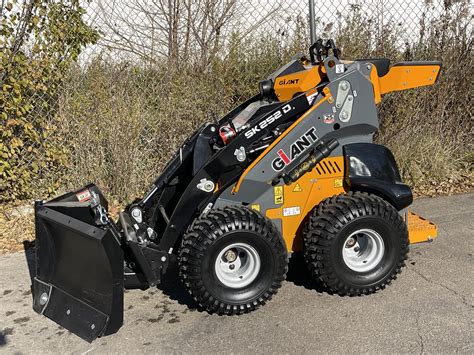 backhoe for mini skid steer|small stand on skid steer.